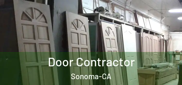 Door Contractor Sonoma-CA